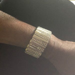 Rhinestone silver costume jewelry